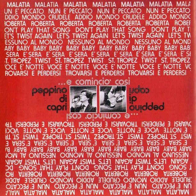 Portada de Álbum "... E Cominciò Così", de Peppino di Capri