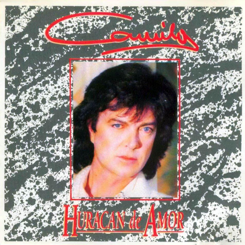 Portada de Álbum "Huracán de Amor", de Camilo Sesto