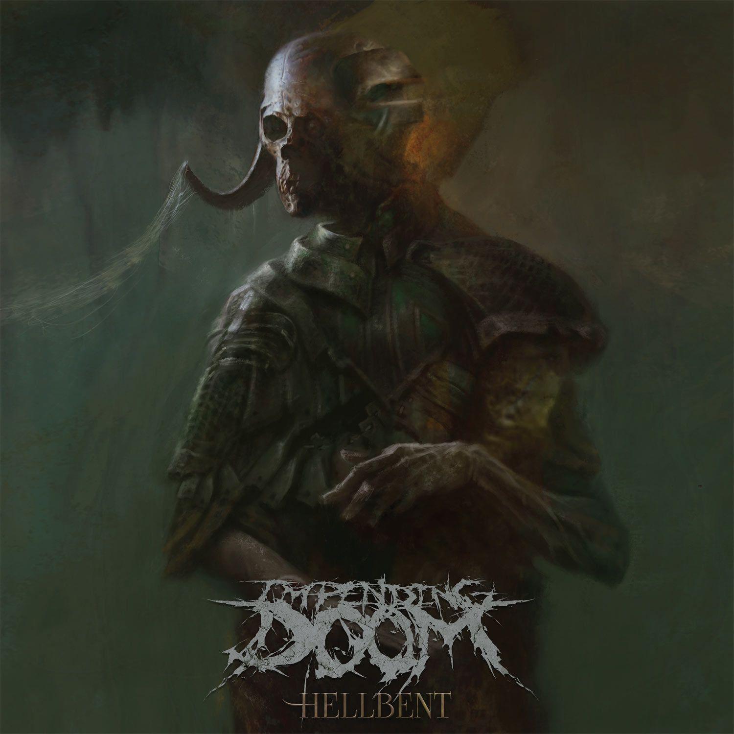 Portada de Sencillo/EP "Hellbent", de Impending Doom