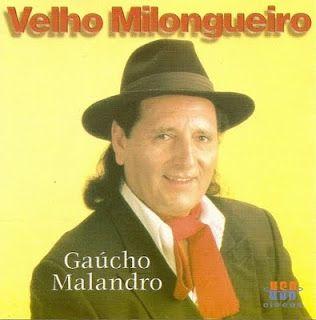 Portada de Álbum "Gaúcho Malandro", de Velho Milongueiro
