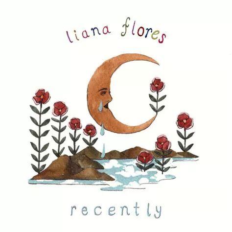 Single/EP cover of "recently" by Liana Flores