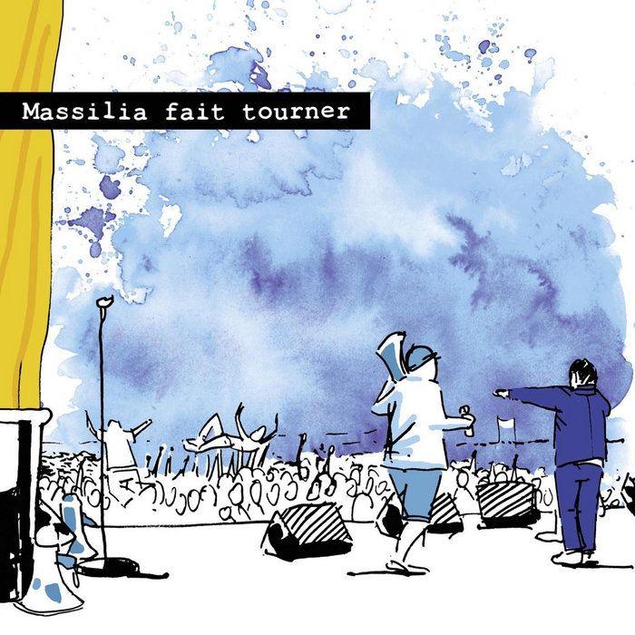 Portada de Álbum "Massilia Fait Tourner", de Massilia Sound System