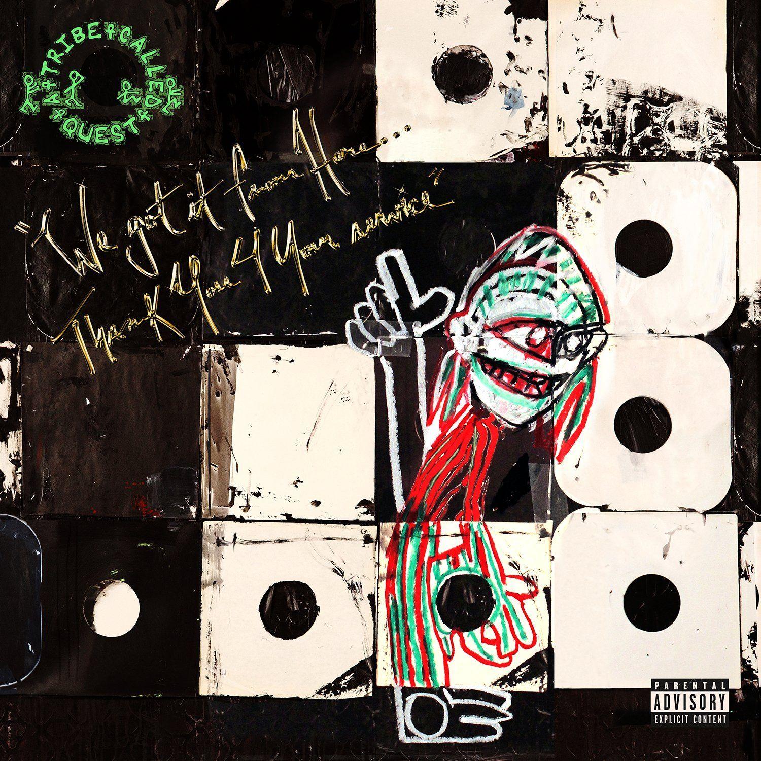 Portada de Álbum "We Got It from Here... Thank You 4 Your Service", de A Tribe Called Quest