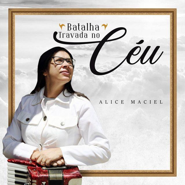 Capa do Single/EP "Batalha Travada no Céu", de Alice Maciel