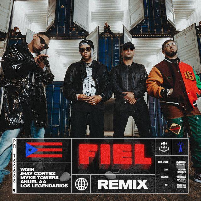 Portada de Sencillo/EP "Fiel (Remix)", de Los Legendarios