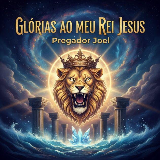 Portada de Álbum "GLÓRIAS AO MEU REI JESUS", de Pregador Joel