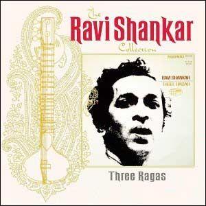 Portada de Álbum "Three Ragas", de Ravi Shankar
