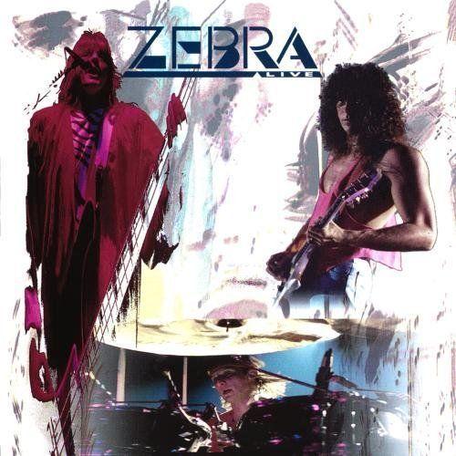 Capa do Álbum "Zebra Live", de Zebra