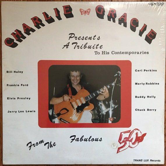 Portada de Álbum "Charlie Gracie Presents A Tribute To His Contemporaries From The Fabulous 50s", de Charlie Gracie