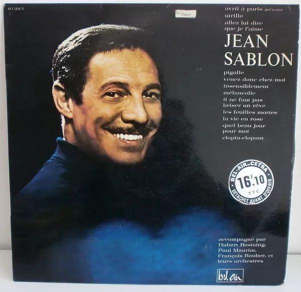 Portada de Álbum "Jean Sablon (1964)", de Jean Sablon
