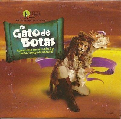 Portada de Álbum "O Gato de Botas", de Arthur de Faria