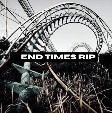 Portada de Sencillo/EP "End Times RIP", de Luan Fernandes Real
