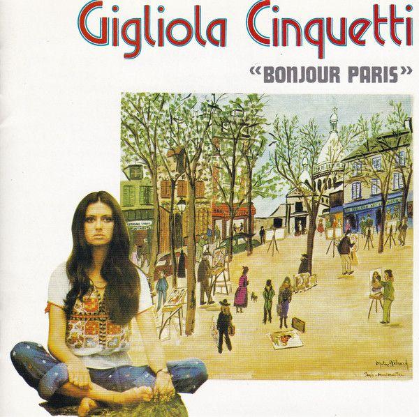 Portada de Álbum "Bonjour Paris", de Gigliola Cinquetti