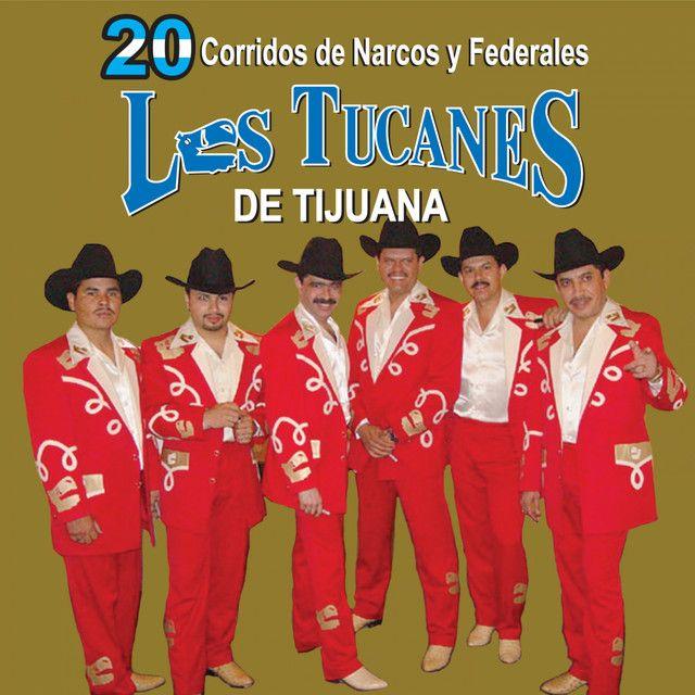 Portada de Álbum "20 Corridos de Narcos y Federales", de Los Tucanes de Tijuana