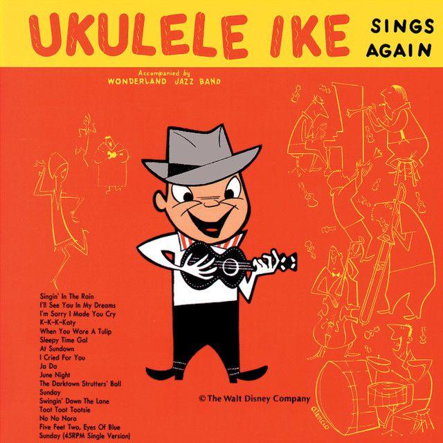 Portada de Álbum "Ukulele Ike Sings Again", de Cliff Edwards