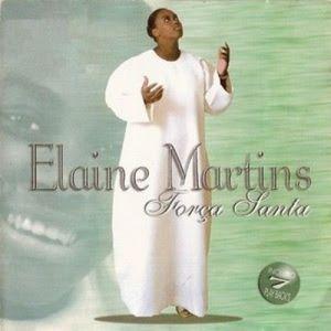 Portada de Álbum "Força Santa", de Elaine Martins