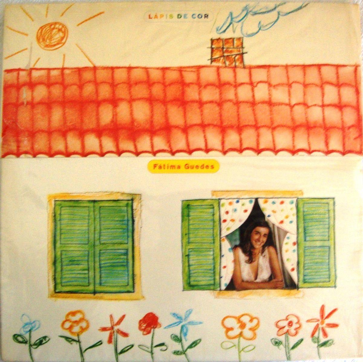 Capa do Álbum "Lápis de Cor", de Fátima Guedes