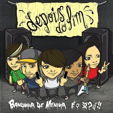 Portada de Álbum "Bandinha de Menina É o %$#@!", de Depois do Fim