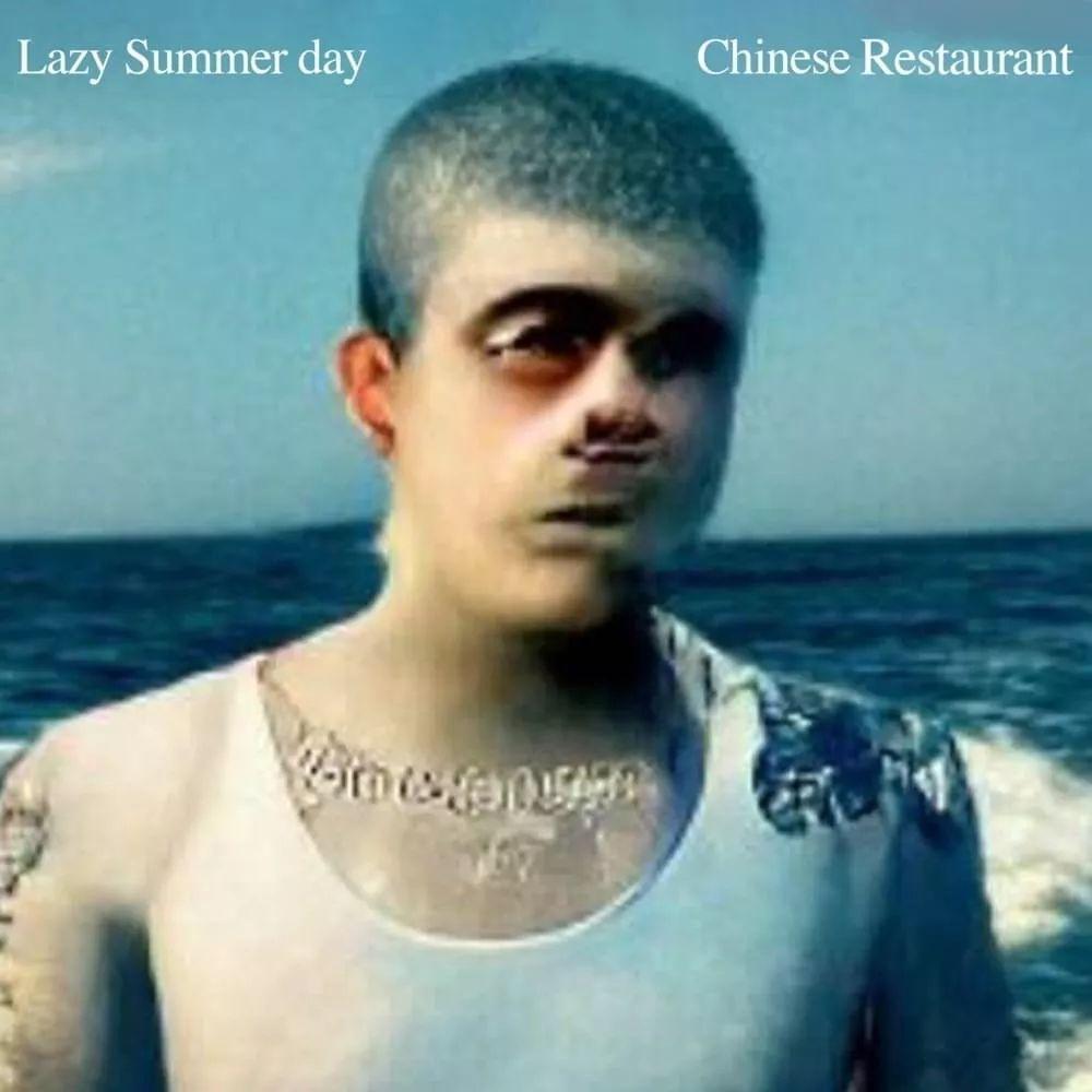 Portada de Sencillo/EP "Lazy Summer Day / Chinese Restaurant", de Yung Lean
