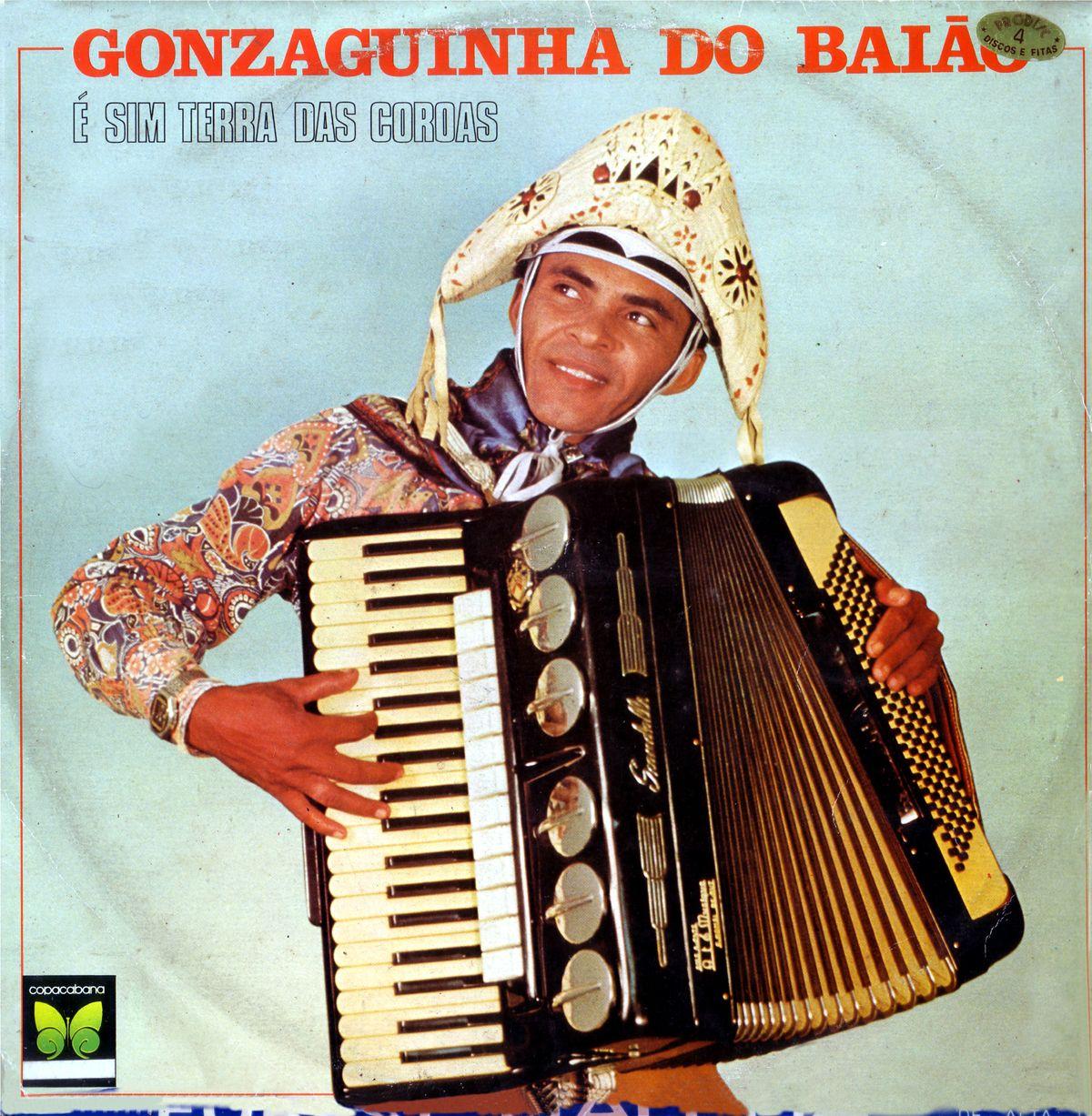 Portada de Álbum "É Sim Terra das Coroas", de Gonzaguinha do Baião