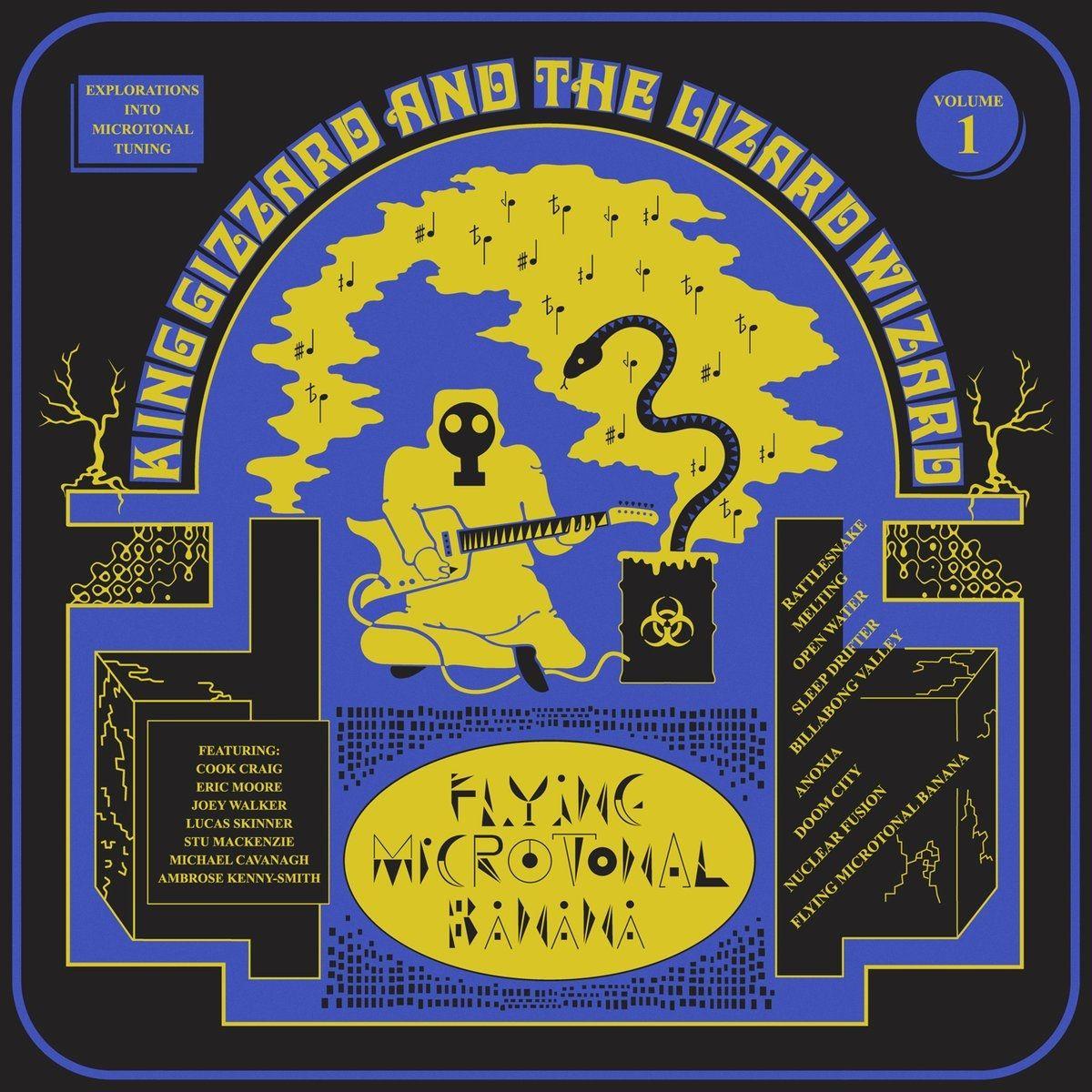 Portada de Álbum "Flying Microtonal Banana", de King Gizzard & The Lizard Wizard