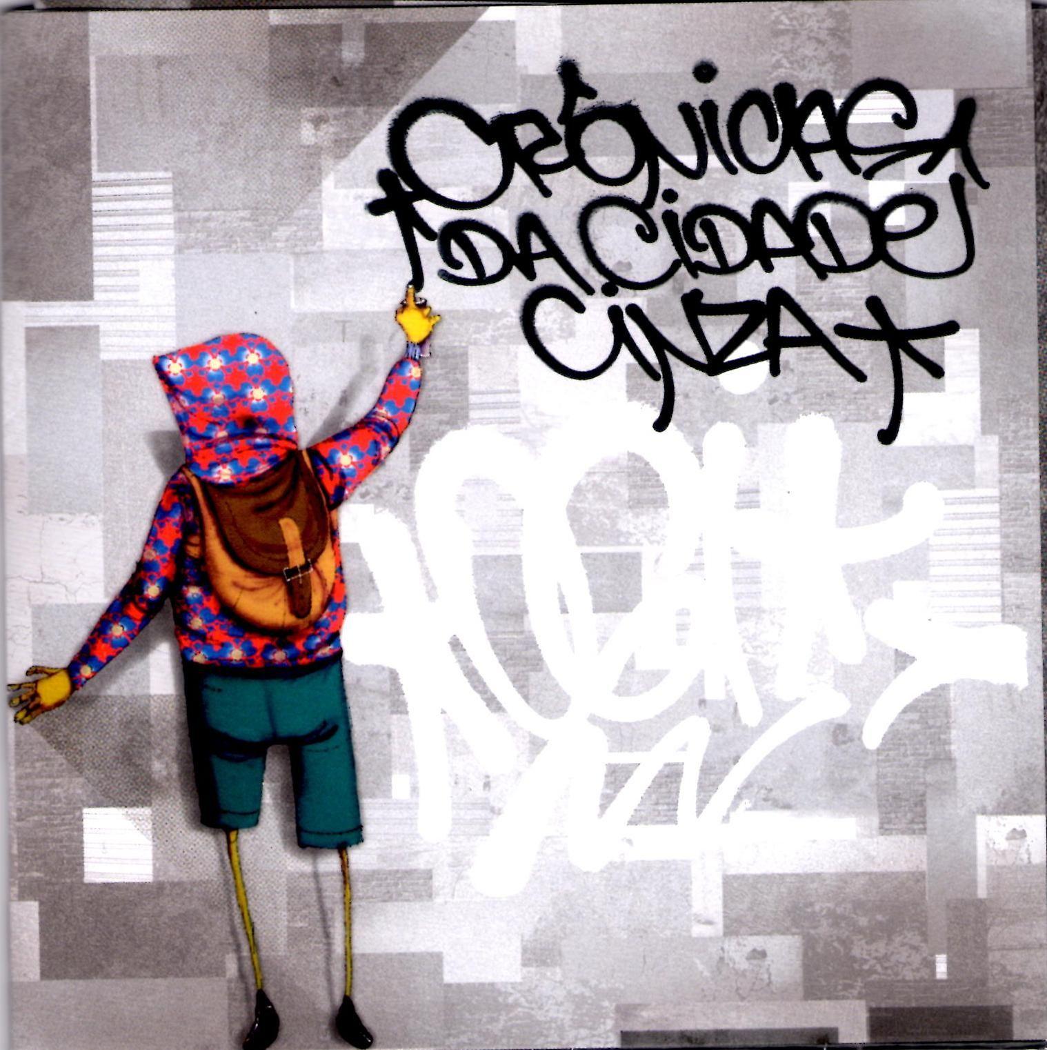 Portada de Álbum "Crônicas da Cidade Cinza", de Ogi