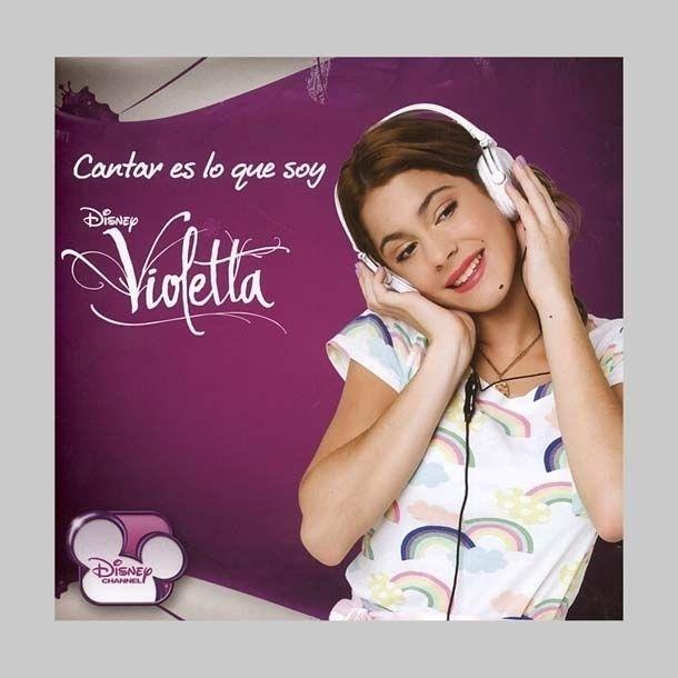 Capa do Álbum "Cantar Es Lo Que Soy", de Violetta