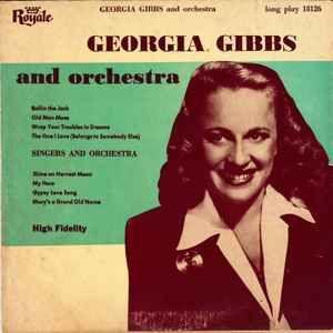 Capa do Álbum "Georgia Gibbs And Orchestra", de Georgia Gibbs