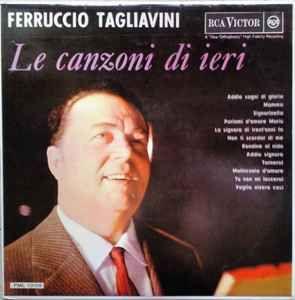Portada de Álbum "Le Canzoni di Ieri", de Ferruccio Tagliavini