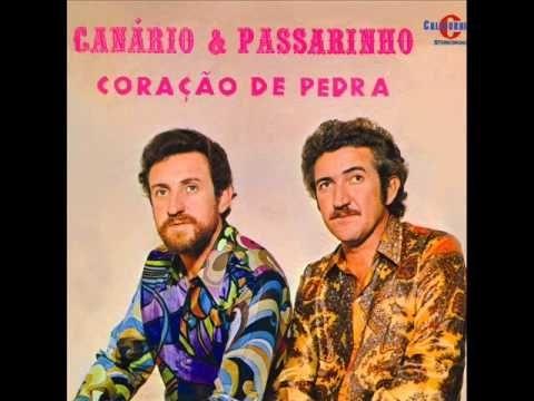 Capa do Álbum "Coração De Pedra", de Canário e Passarinho