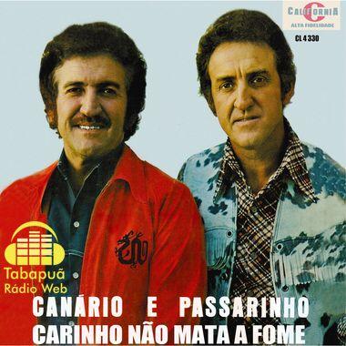Capa do Álbum "Carinho Não Mata A Fome", de Canário e Passarinho
