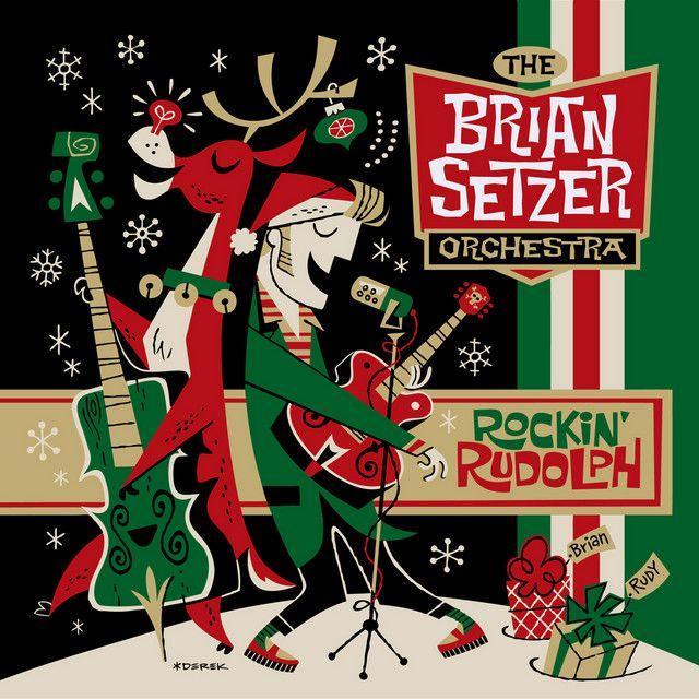 Portada de Álbum "Rockin’ Rudolph", de The Brian Setzer Orchestra
