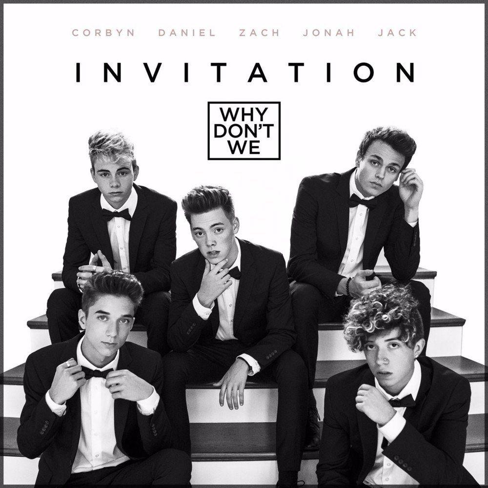 Portada de Álbum "Invitation", de Why Don't We
