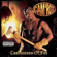 Capa do Álbum "Confessions Of Fire", de Cam'ron