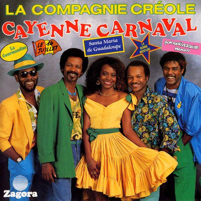 Portada de Álbum "Cayenne Carnaval", de La Compagnie Créole