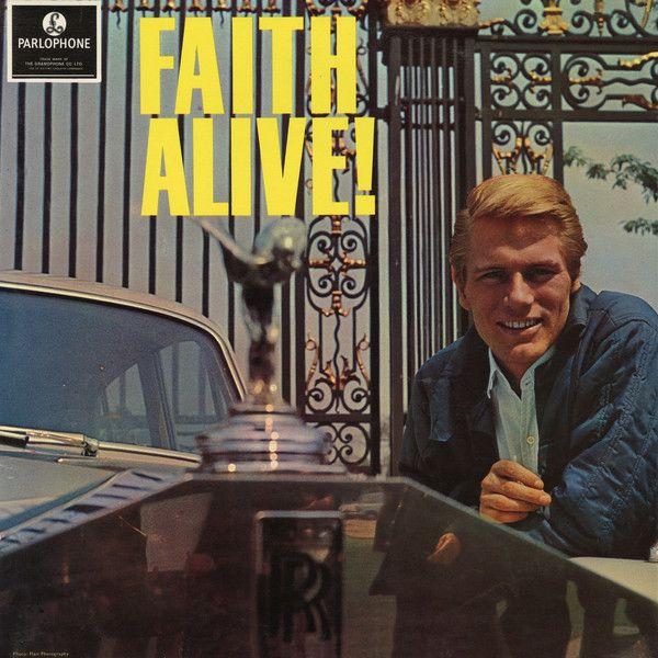 Portada de Álbum "Faith Alive!", de Adam Faith