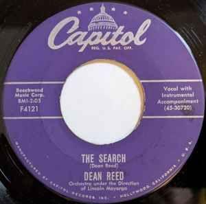 Capa do Single/EP "The Search", de Dean Reed
