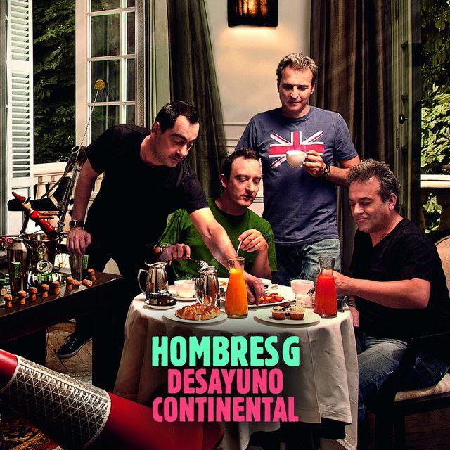 Portada de Álbum "Desayuno Continental ", de Hombres G