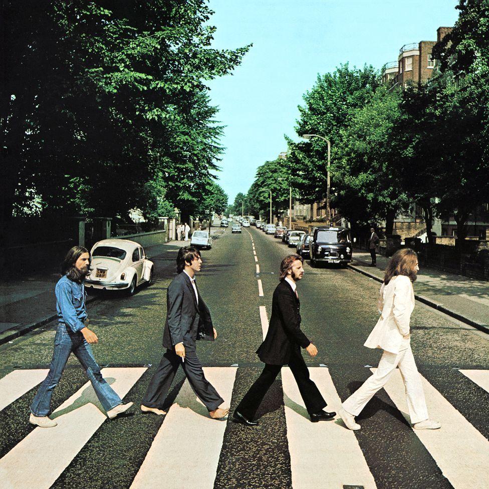 Portada de Álbum "Abbey Road", de The Beatles