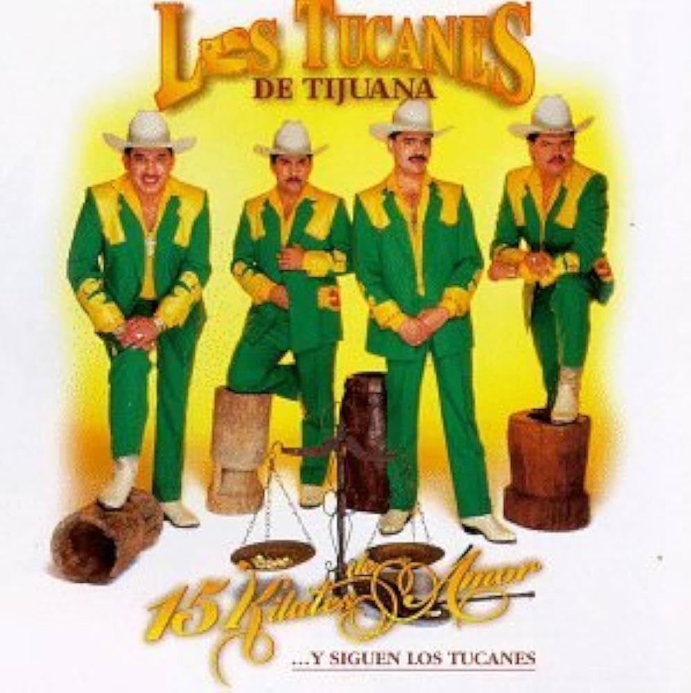 Portada de Álbum "15 Kilates de Amor ...Y Siguen Los Tucanes", de Los Tucanes de Tijuana