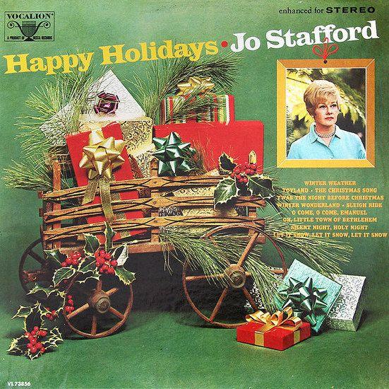 Capa do Álbum "Happy Holidays", de Jo Stafford