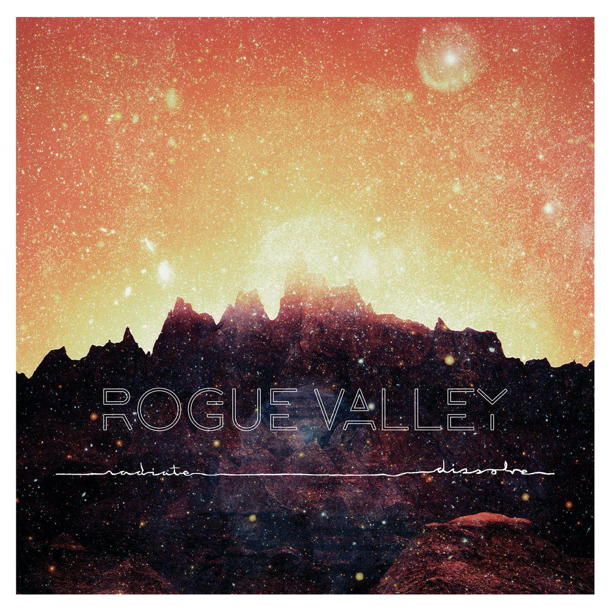 Capa do Álbum "Radiate / Dissolve", de Rogue Valley
