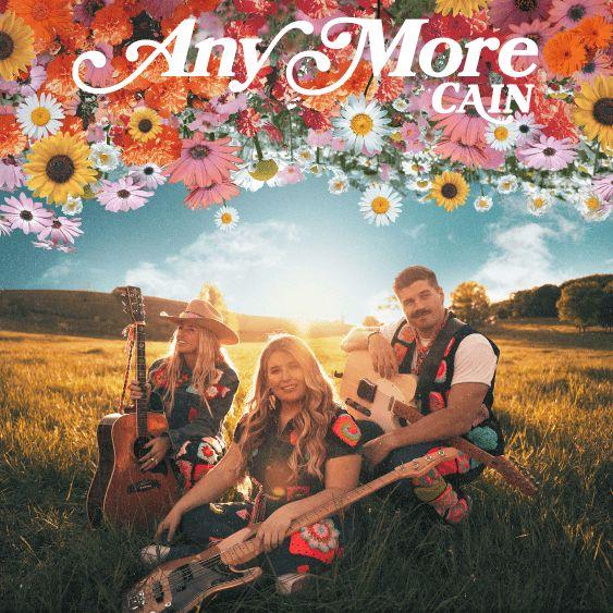 Single/EP cover of "Any More" by Cain