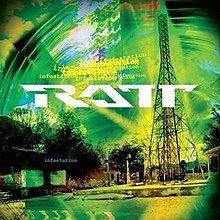Portada de Álbum "Infestation ", de Ratt