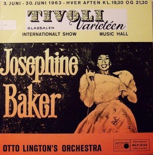 Portada de Álbum "Josephine Baker At Tivoli", de Joséphine Baker
