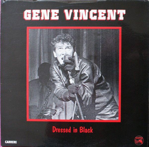 Capa do Álbum "Dressed In Black", de Gene Vincent