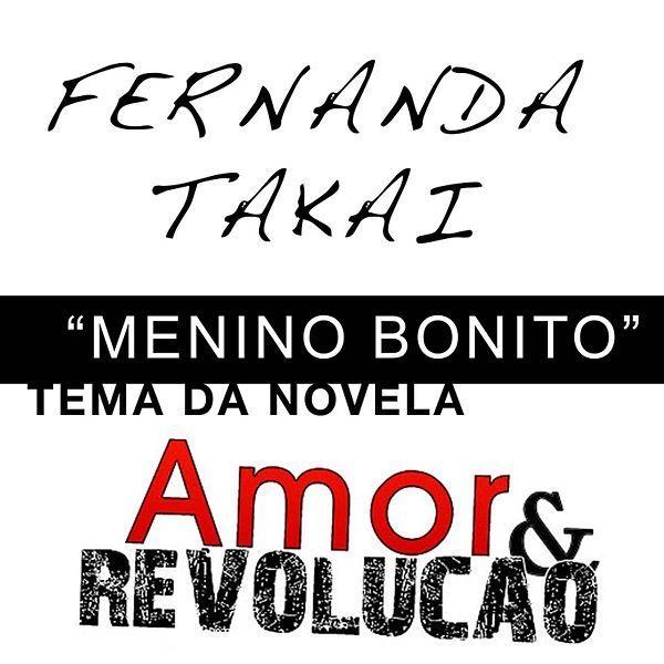Single/EP cover of "Menino Bonito" by Fernanda Takai