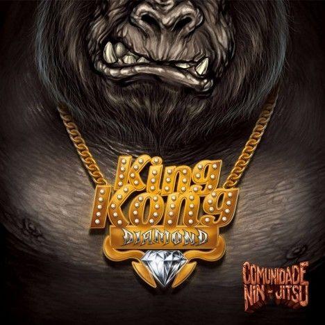 Album cover of "King Kong Diamond" by Comunidade Nin-Jitsu
