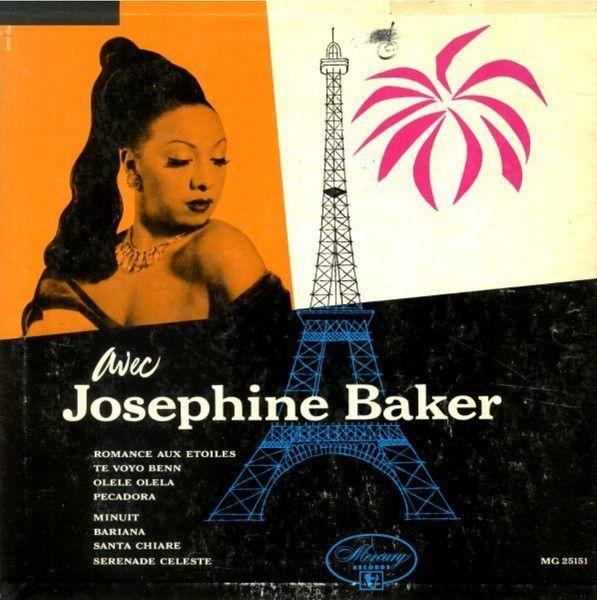 Portada de Álbum "Avec Josephine Baker", de Joséphine Baker