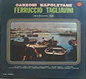 Portada de Álbum "Canzoni Napoletane", de Ferruccio Tagliavini